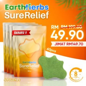 9 SureRelief- 4 Kotak 60 pcs